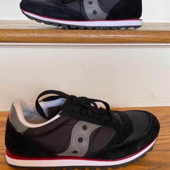 Saucony Women Jazz Original 1866-7 Black Red Running Shoes Sneakers Size 8.5 New - Picture 9 of 9